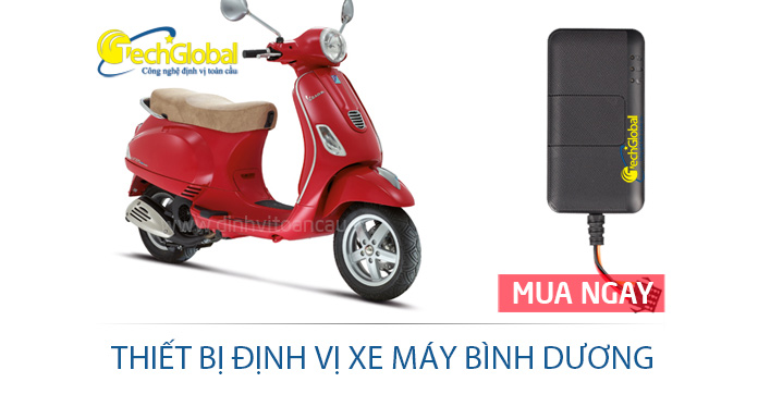 Thiết bị định vị xe máy tại Bình Dương