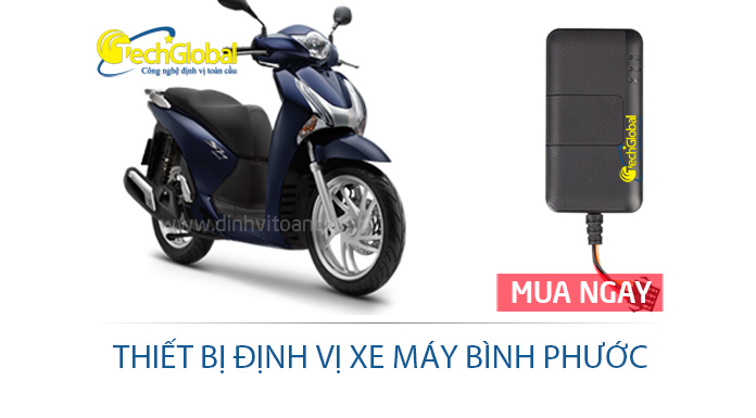 Thiết bị định vị xe máy tại Bình Phước