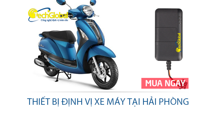 Thiết bị định vị xe máy tại Hải Phòng