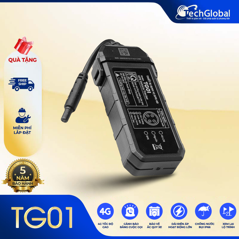 Thiết Bị Định Vị TG01 Chip 4G: Công Nghệ Bảo Vệ Xe Hiện Đại
